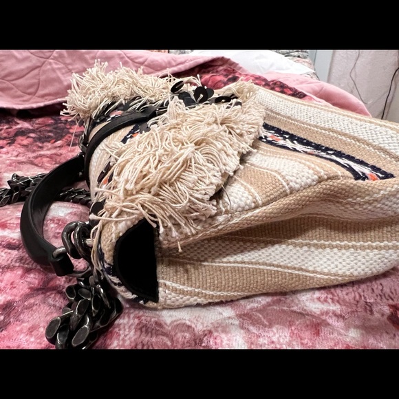 YSL CANVAS COLLEGE BAG - Picture 8 of 15